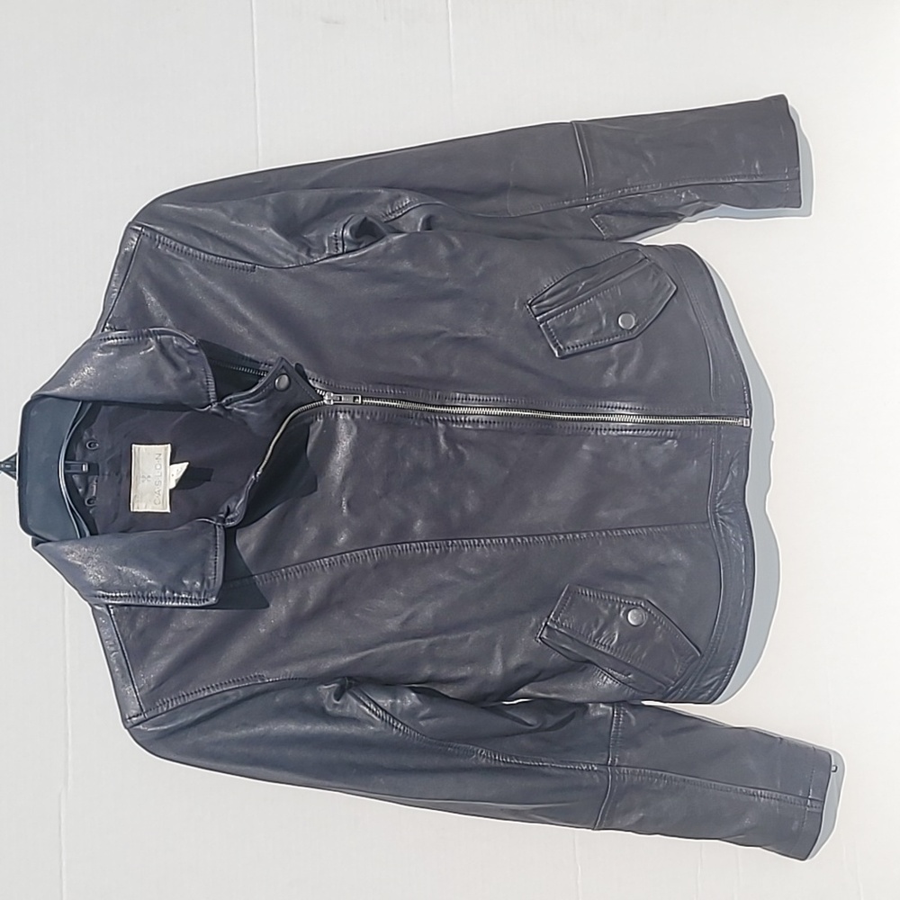 Authentic Moto leather jacket CASLON size Medium